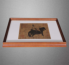 毕节市书画装裱配框服务案例